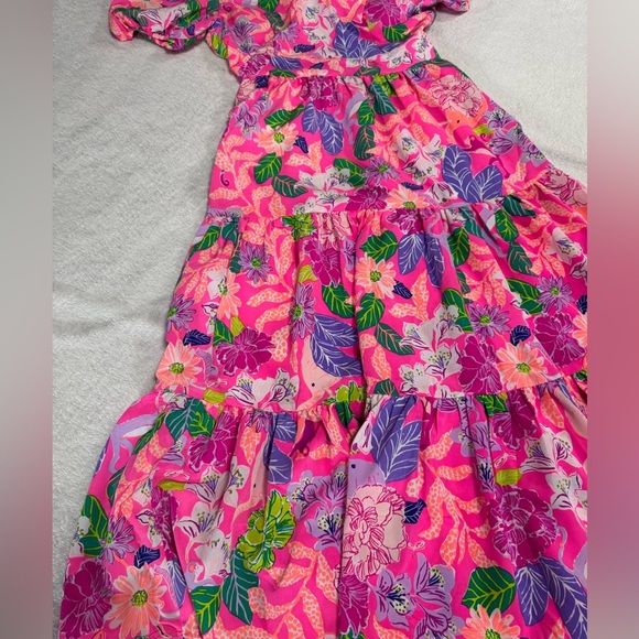 LILLY PULITZER Grace Midi Dress In Pink - Picture 10 of 16